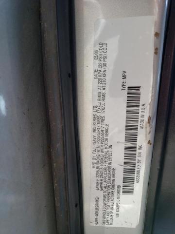 Photo 10 from auction – 2006 SUBARU LEGACY OUT with VIN 4S4BP61C467360769