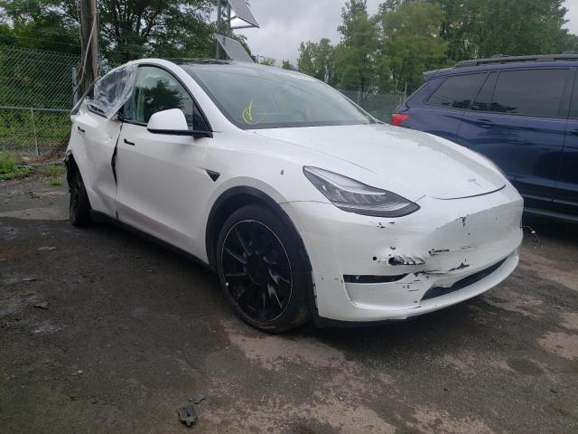 TESLA MODEL Y 2021 with VIN 5YJYGDEE5MF111659 - Photo from auction