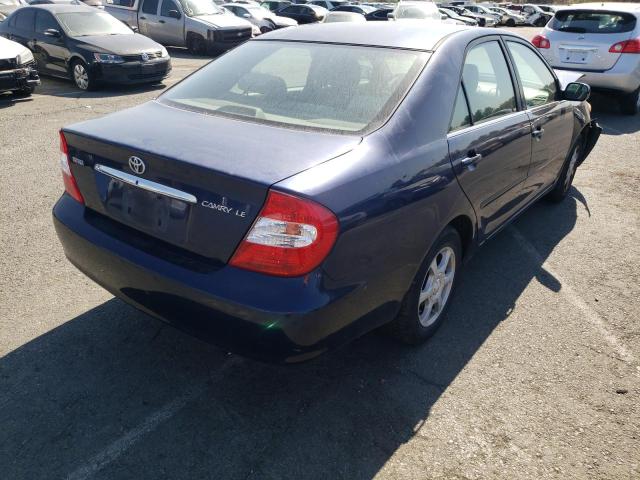Photo 4 from auction – 2003 TOYOTA CAMRY LE with VIN JTDBE32K530225271