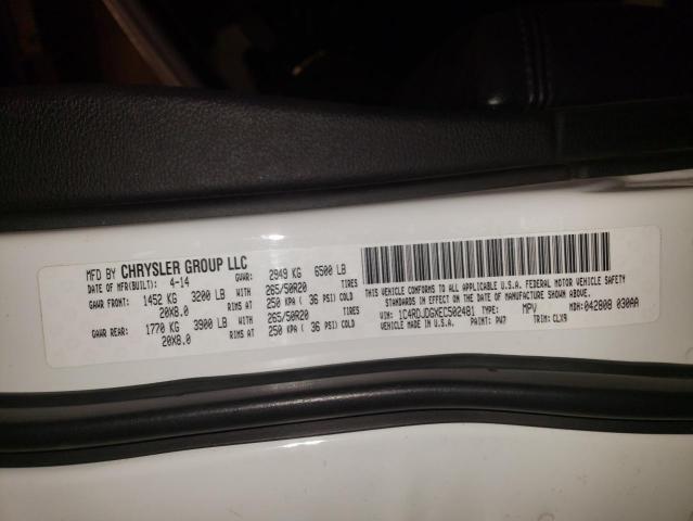 Photo 10 from auction – 2014 DODGE DURANGO LI with VIN 1C4RDJDGXEC502481