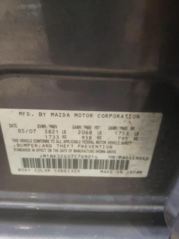 Photo 10 from auction – 2007 MAZDA 3 I with VIN JM1BK32G371769014