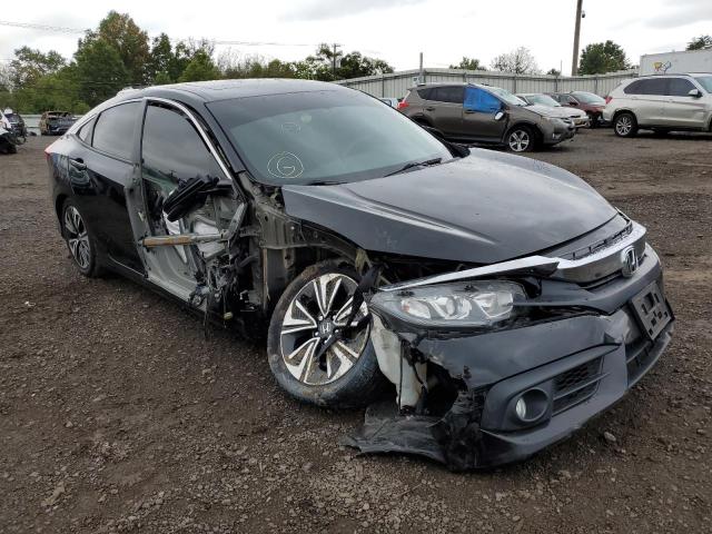 HONDA CIVIC EX 2017 with VIN 19XFC1E3XHE030670 - Photo from auction