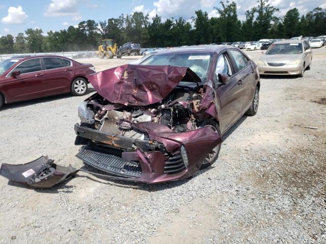Photo 2 from auction – 2017 TOYOTA COROLLA L with VIN 5YFBURHE9HP645121