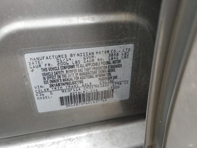 Photo 10 from auction – 2014 NISSAN SENTRA S with VIN 3N1AB7AP6EL637765