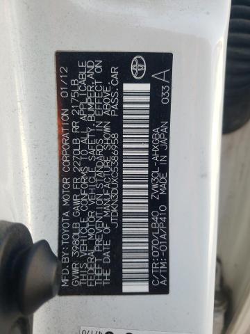 Foto 10 de la subasta – 2012 TOYOTA PRIUS con VIN JTDKN3DUXC5386958