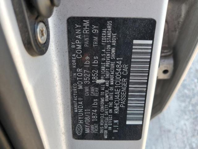 Photo 10 from auction – 2012 HYUNDAI ACCENT GLS with VIN KMHCU4AE1CU054841