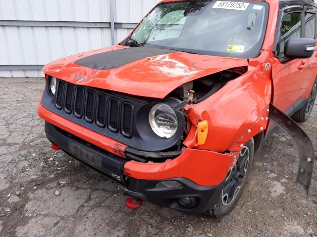 Photo 9 from auction – 2015 JEEP RENEGADE T with VIN ZACCJBCT0FPC43984