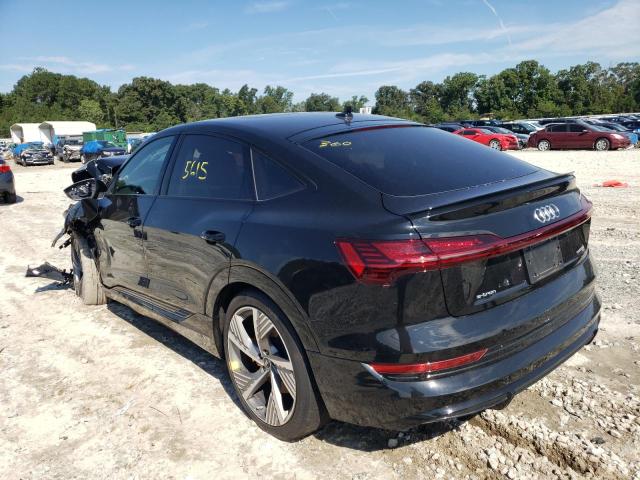 Photo 3 from auction – 2022 AUDI E-TRON SPO with VIN WA13AAGE5NB012295