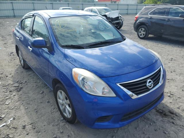 Photo 1 from auction – 2014 NISSAN VERSA S with VIN 3N1CN7AP6EL850229
