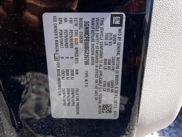 Photo 10 from auction – 2011 CHEVROLET AVALANCHE with VIN 3GNMCFE00BG239798