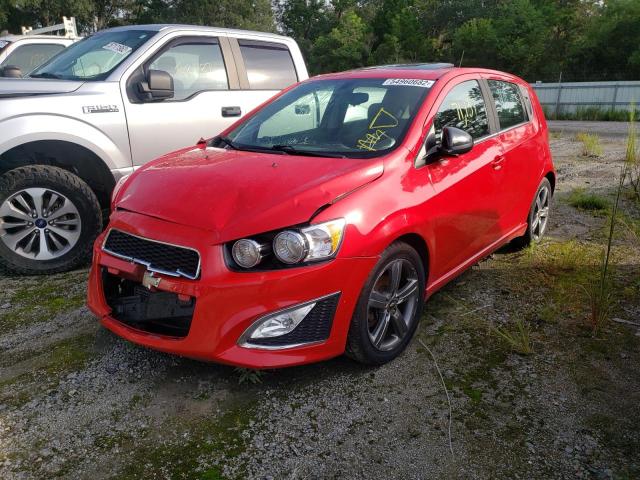 Photo 2 from auction – 2015 CHEVROLET SONIC RS with VIN 1G1JG6SB9F4199786