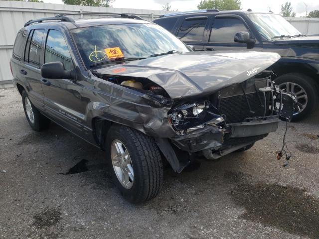 JEEP GRAND CHER 2004 with VIN 1J4GW48S24C105888 - Photo from auction