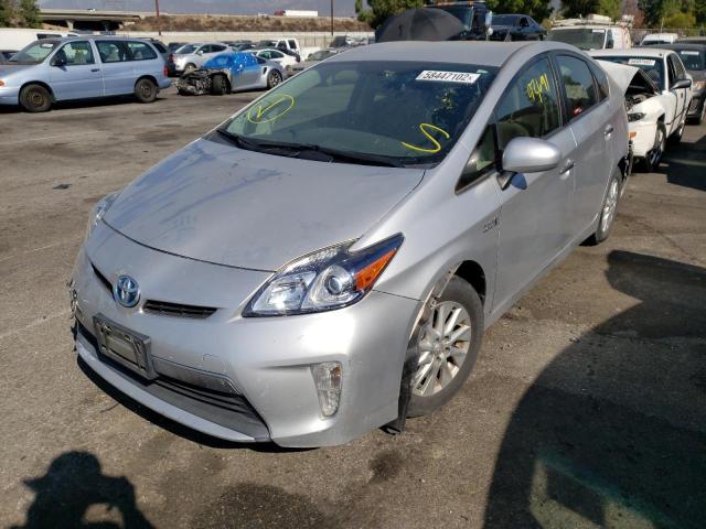 Photo 2 from auction – 2015 TOYOTA PRIUS PLUG with VIN JTDKN3DP6F3074713