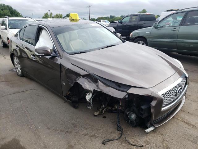 INFINITI Q50 PREMIU 2017 with VIN JN1EV7AR6HM835959 - Photo from auction