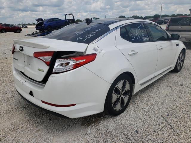 Photo 4 from auction – 2012 KIA OPTIMA HYB with VIN KNAGM4AD2C5032996
