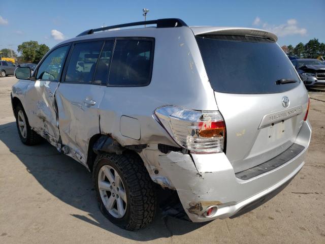 Photo 3 from auction – 2010 TOYOTA HIGHLANDER with VIN 5TDBK3EH6AS021470