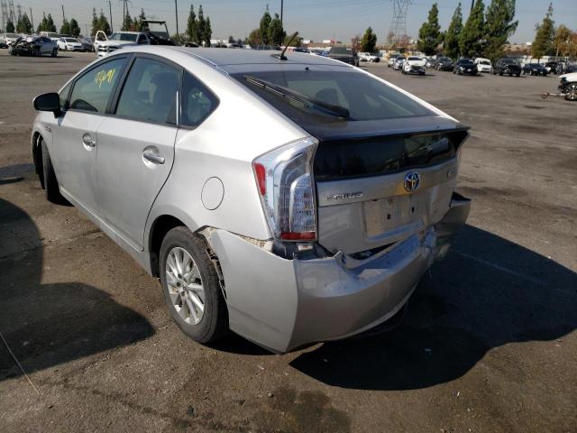 Photo 3 from auction – 2015 TOYOTA PRIUS PLUG with VIN JTDKN3DP6F3074713
