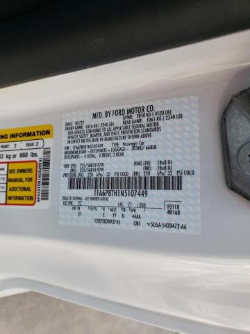 Photo 10 from auction – 2022 FORD MUSTANG with VIN 1FA6P8TH1N5107449