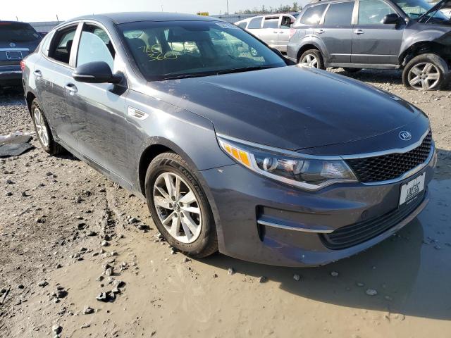KIA OPTIMA LX 2018 with VIN KNAGT4L39J5213615 - Photo from auction