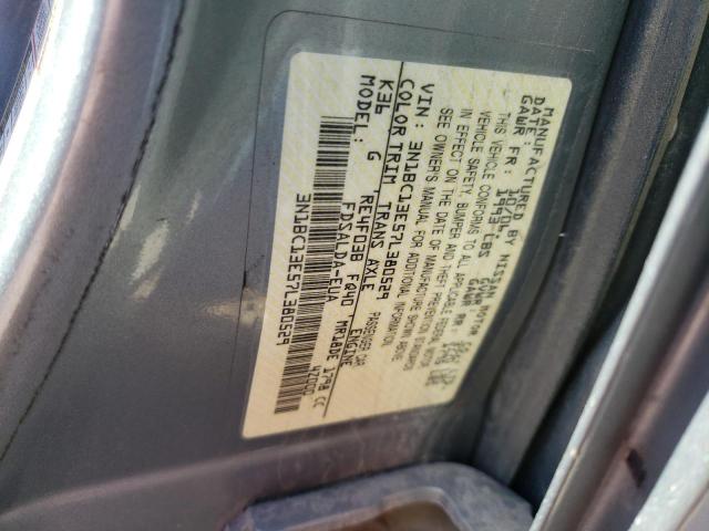 Photo 10 from auction – 2007 NISSAN VERSA S with VIN 3N1BC13E57L380529