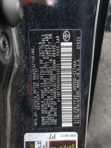Photo 10 from auction – 2017 TOYOTA CAMRY LE with VIN 4T1BF1FK4HU432533