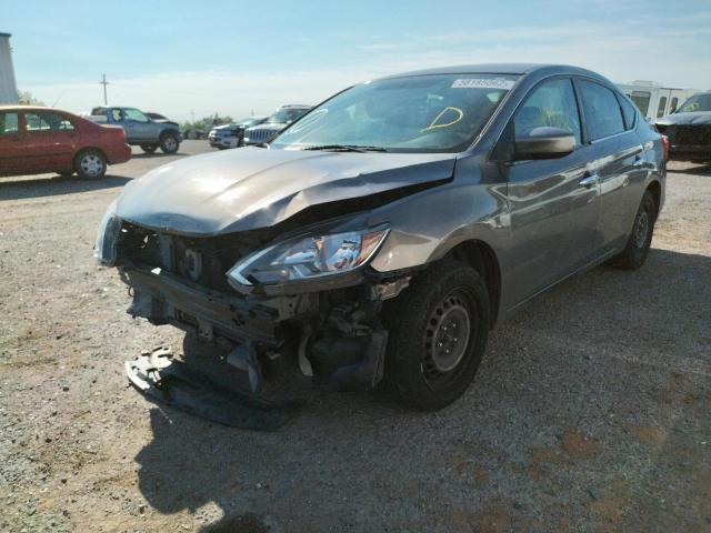 Photo 2 from auction – 2016 NISSAN SENTRA S with VIN 3N1AB7AP2GL664531