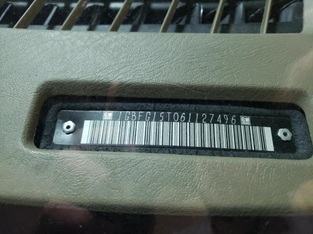 Photo 10 from auction – 2006 CHEVROLET EXPRESS G1 with VIN 1GBFG15T061127496