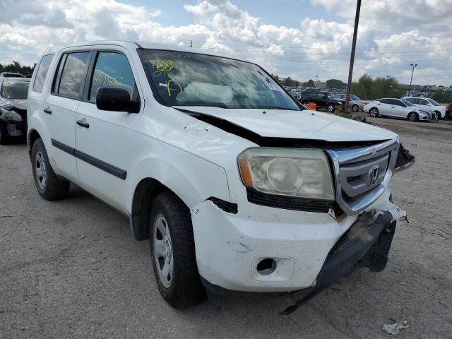 HONDA PILOT LX 2009 with VIN 5FNYF38219B018448 - Photo from auction