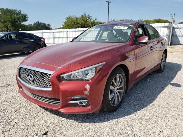 Photo 2 from auction – 2015 INFINITI Q50 BASE with VIN JN1BV7AP1FM343130