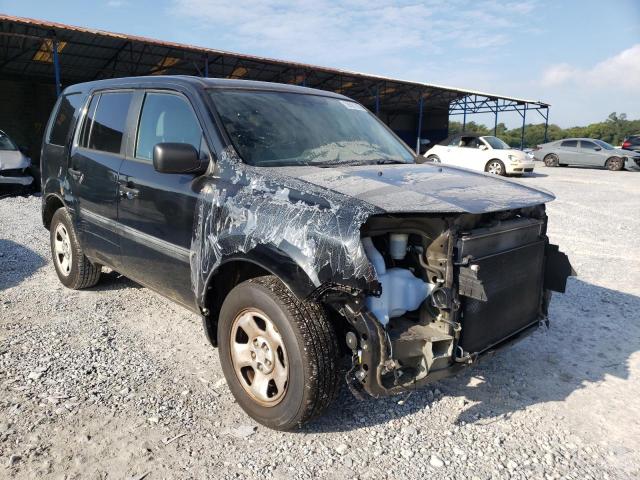 HONDA PILOT LX 2014 with VIN 5FNYF3H23EB026528 - Photo from auction