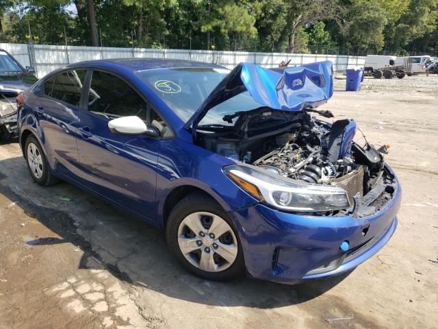 KIA FORTE LX 2017 with VIN 3KPFL4A74HE016189 - Photo from auction