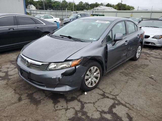 Photo 2 from auction – 2012 HONDA CIVIC LX with VIN 19XFB2F53CE392549