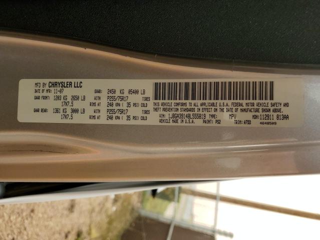 Photo 10 from auction – 2008 JEEP WRANGLER U with VIN 1J8GA39148L555819