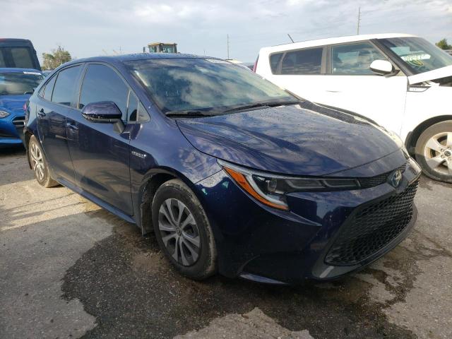 TOYOTA COROLLA LE 2020 with VIN JTDEBRBE8LJ013350 - Photo from auction
