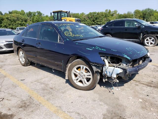 HONDA ACCORD SE 2007 with VIN JHMCM56377C009804 - Photo from auction