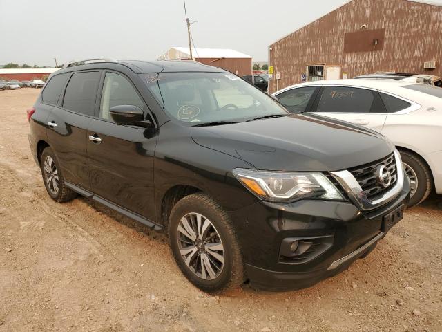 NISSAN PATHFINDER 2018 with VIN 5N1DR2MN8JC603329 - Photo from auction