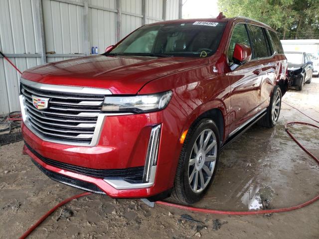 Photo 2 from auction – 2021 CADILLAC ESCALADE P with VIN 1GYS3DKL7MR333516