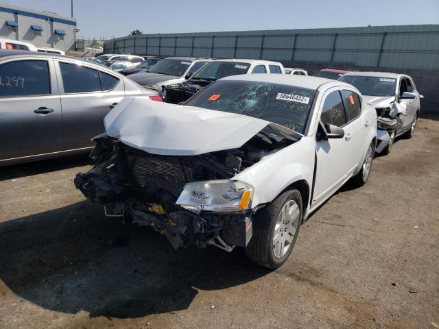Photo 2 from auction – 2012 DODGE AVENGER SE with VIN 1C3CDZAG8CN310197