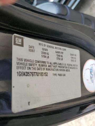 Photo 10 from auction – 2007 CADILLAC DTS with VIN 1G6KD57977U185152