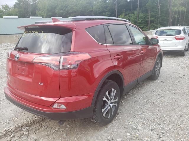 Photo 4 from auction – 2017 TOYOTA RAV4 LE with VIN 2T3ZFREV1HW355717