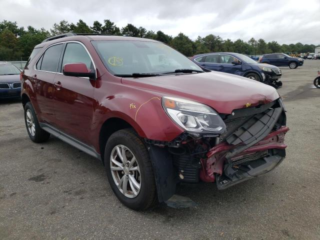 CHEVROLET EQUINOX LT 2017 with VIN 2GNALCEK8H6251558 - Photo from auction