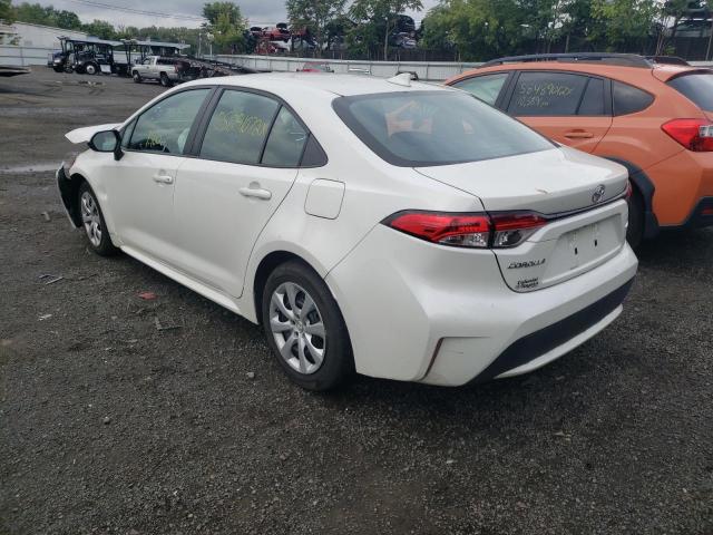 Photo 3 from auction – 2021 TOYOTA COROLLA LE with VIN 5YFEPMAE7MP156907
