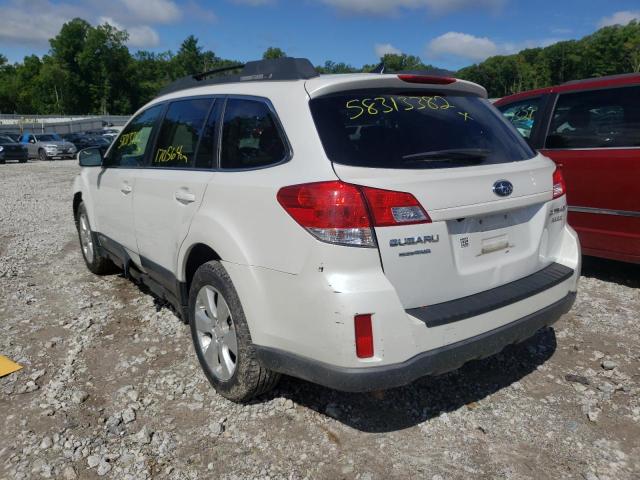Photo 3 from auction – 2011 SUBARU OUTBACK 2. with VIN 4S4BRBHC3B3402844