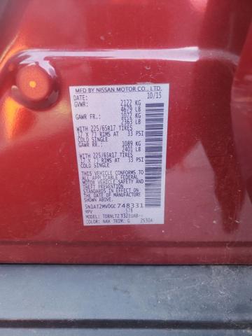 Photo 10 from auction – 2016 NISSAN ROGUE S with VIN 5N1AT2MV0GC748331
