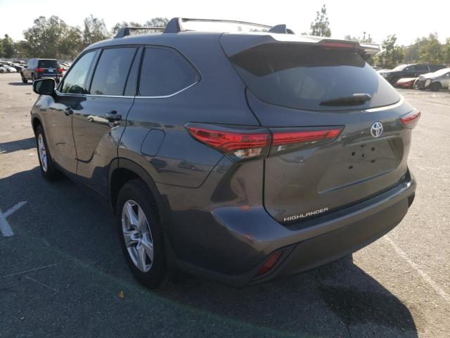 Photo 3 from auction – 2022 TOYOTA HIGHLANDER with VIN 5TDZZRAHXNS107079