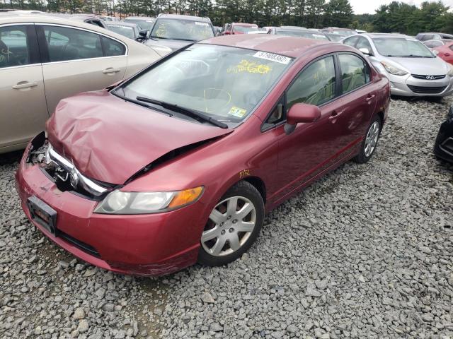 Photo 2 from auction – 2007 HONDA CIVIC LX with VIN 2HGFA16517H511708