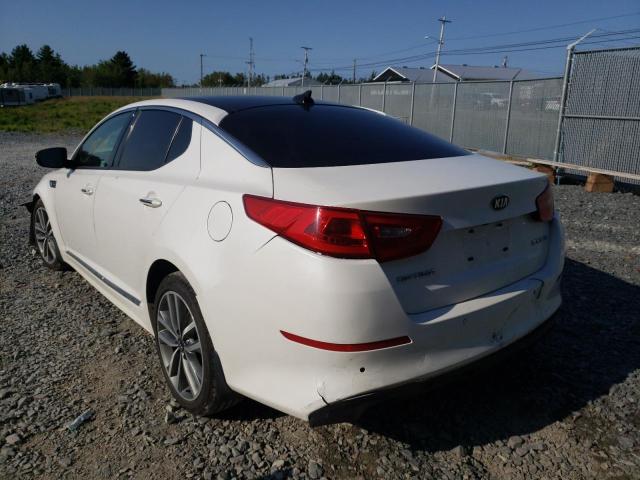 Photo 3 from auction – 2014 KIA OPTIMA SX with VIN KNAGR4A63E5522739