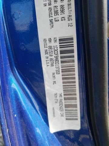 Photo 10 from auction – 2013 DODGE DART SXT with VIN 1C3CDFBA8DD137359
