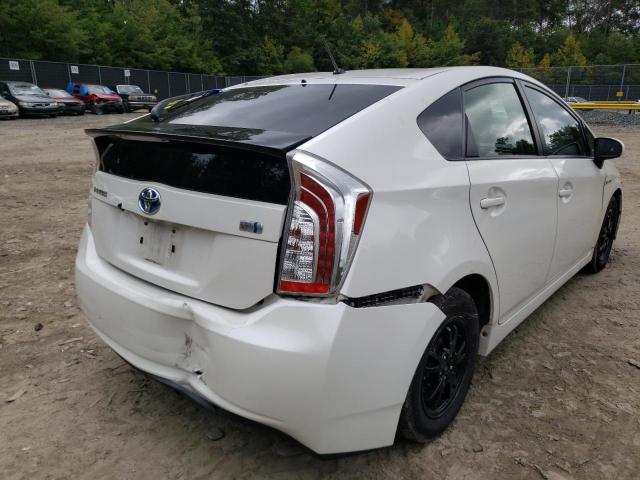 Photo 4 from auction – 2013 TOYOTA PRIUS with VIN JTDKN3DUXD5631727