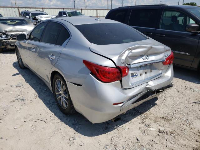 Photo 3 from auction – 2015 INFINITI Q50 BASE with VIN JN1BV7AP0FM352465